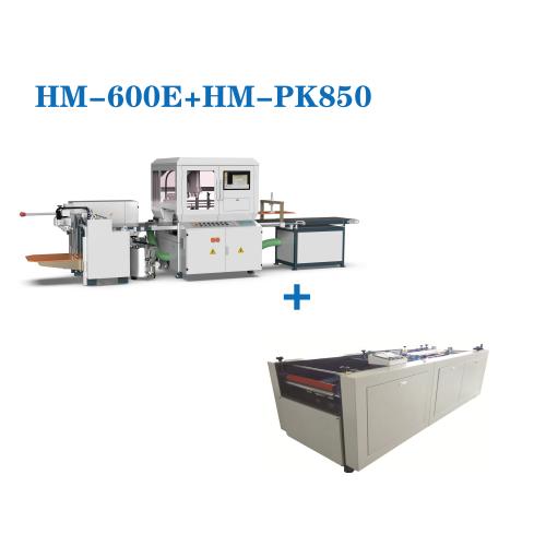 HM-600E+HM-PK850 Automatic Case Maker